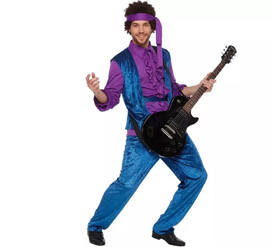 Translation missing: it.Disfraz de Jimi Hendrix para hombre