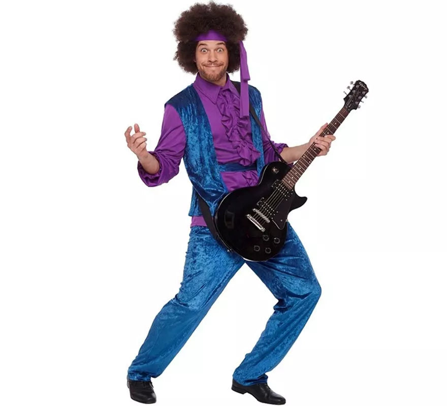 Translation missing: it.Disfraz de Jimi Hendrix para hombre