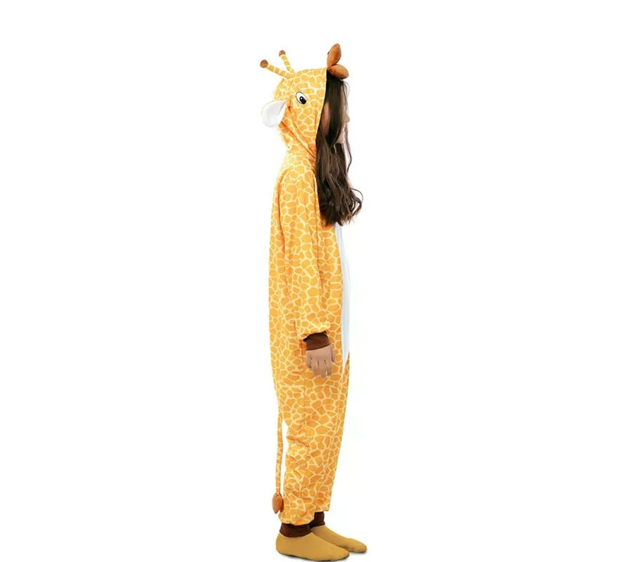 Translation missing: it.Disfraz de Jirafa Kugurumi con capucha y orejas para niños