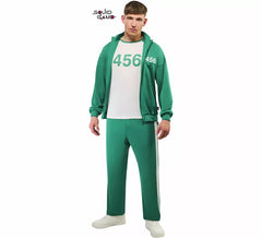 Costume da giocatore di Squid Game 456 per uomo