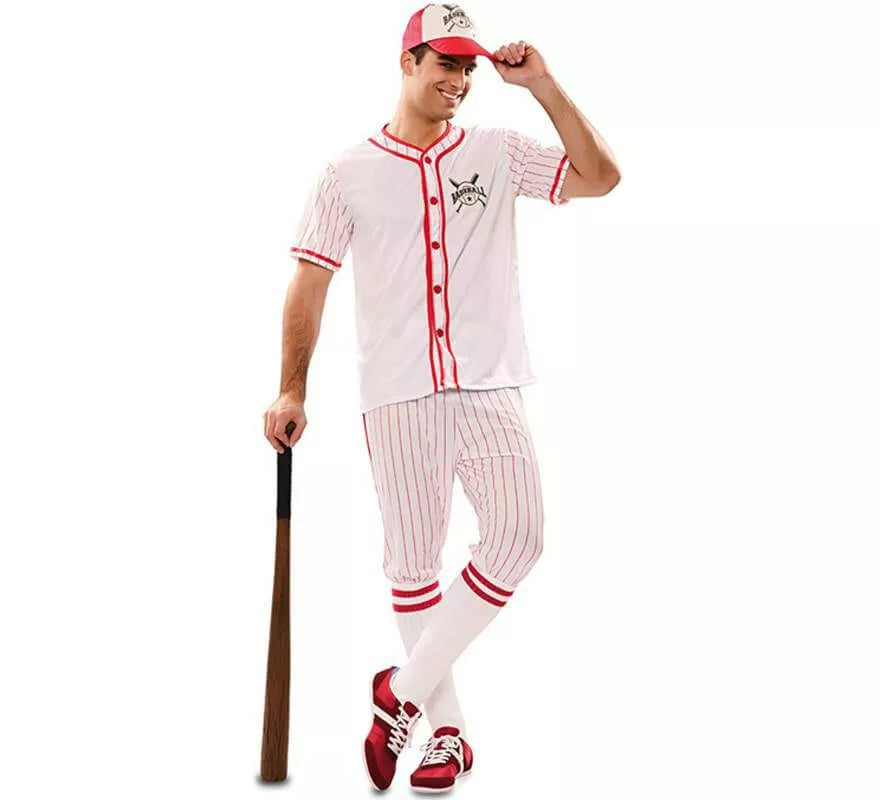 Translation missing: es.Disfraz de Jugador de Beisbol para hombre