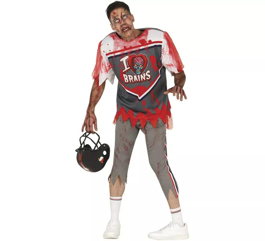 Translation missing: it.Disfraz de Jugador de Rugby Zombie para hombre