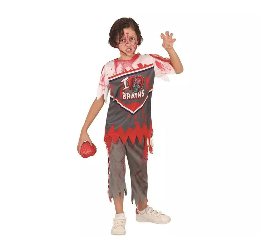 Translation missing: it.Disfraz de Jugador Rugby Sangriento para niño