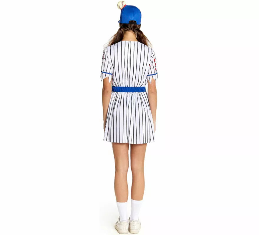Translation missing: it.Disfraz de Jugadora de Béisbol Zombie para mujer