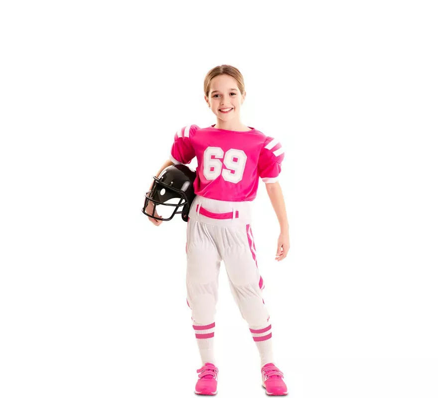 Translation missing: it.Disfraz de Jugadora de Fútbol Americano para niña
