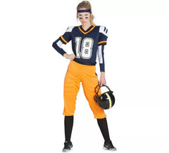 Costume da Giocatore da Rugby per donna