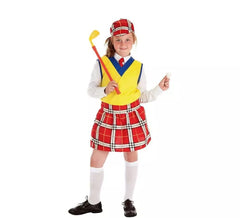 Costume da Giocatrice di golf per bambina
