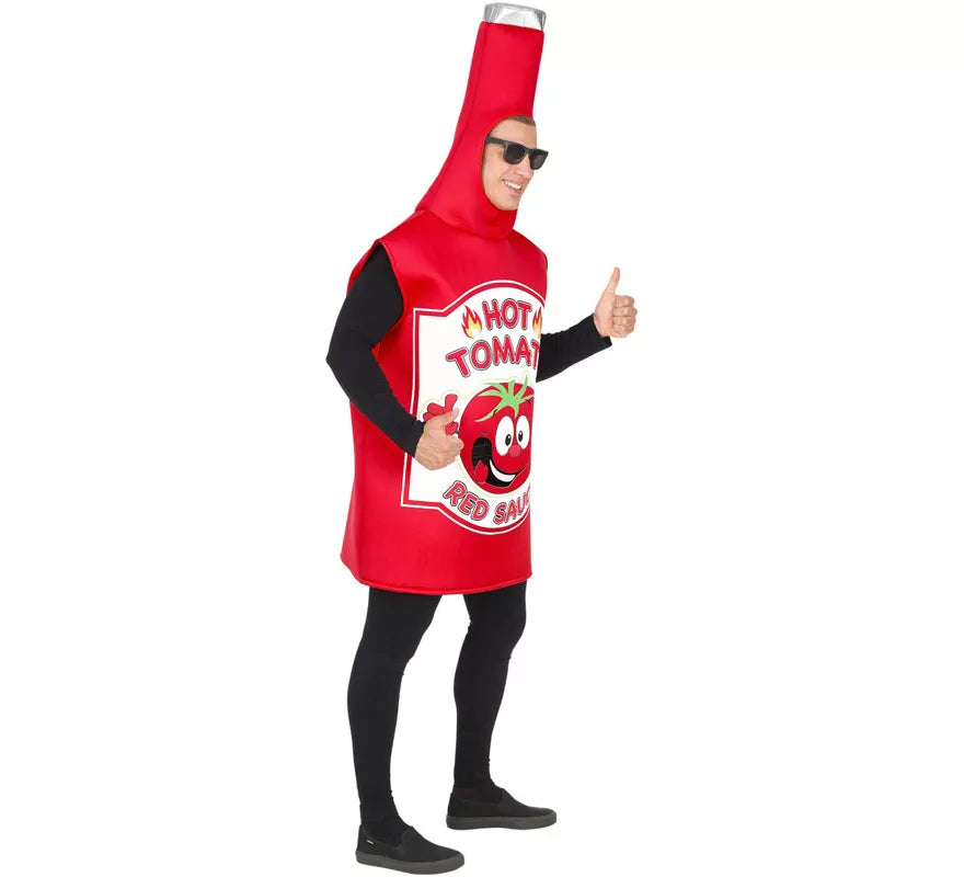 Translation missing: es.Disfraz de Ketchup de Tomate Picante para adulto