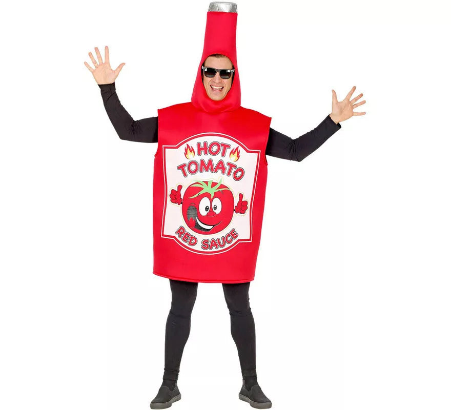 Translation missing: es.Disfraz de Ketchup de Tomate Picante para adulto