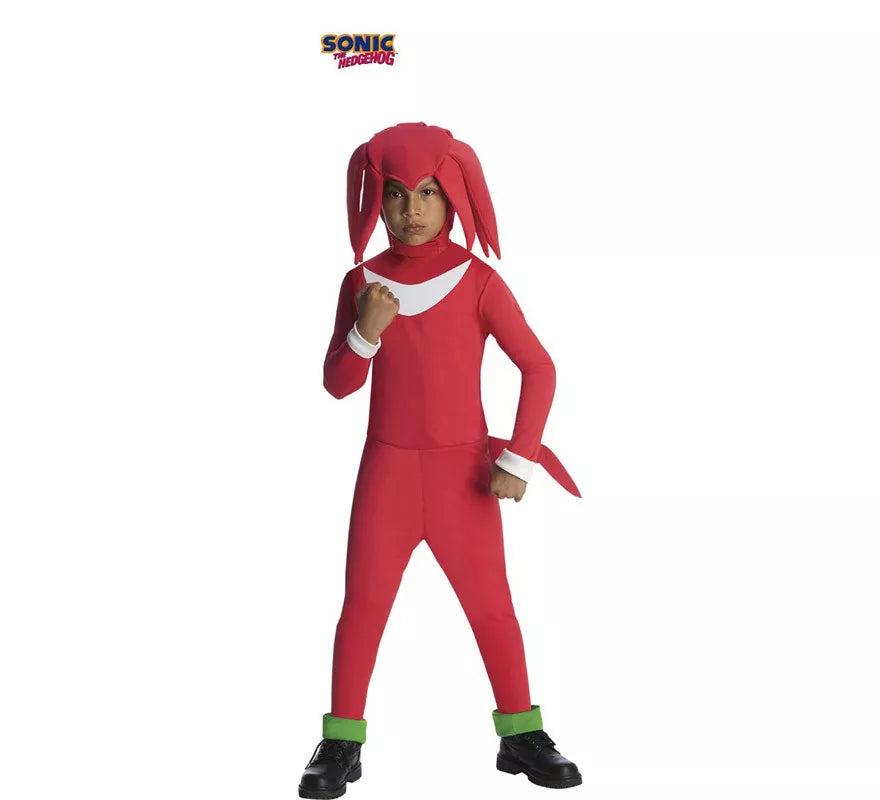 Translation missing: es.Disfraz de Knuckles Clásico de Sonic para niño