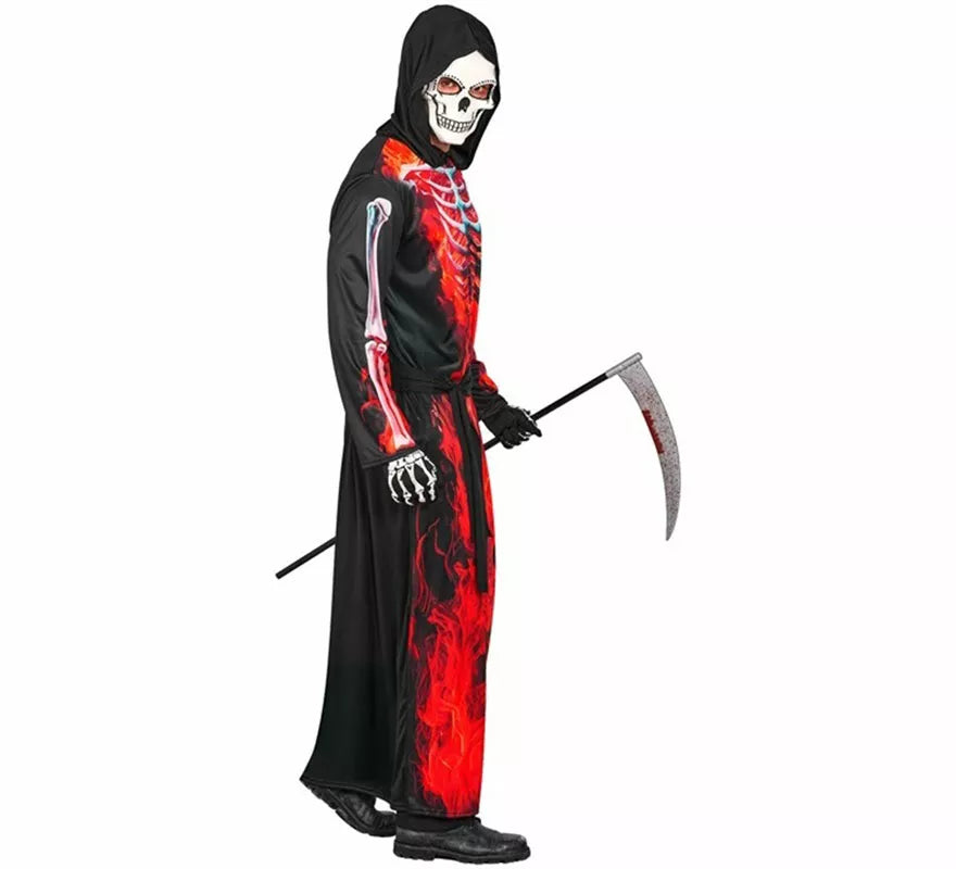 Disfraz de la Muerte Ardiente para hombre