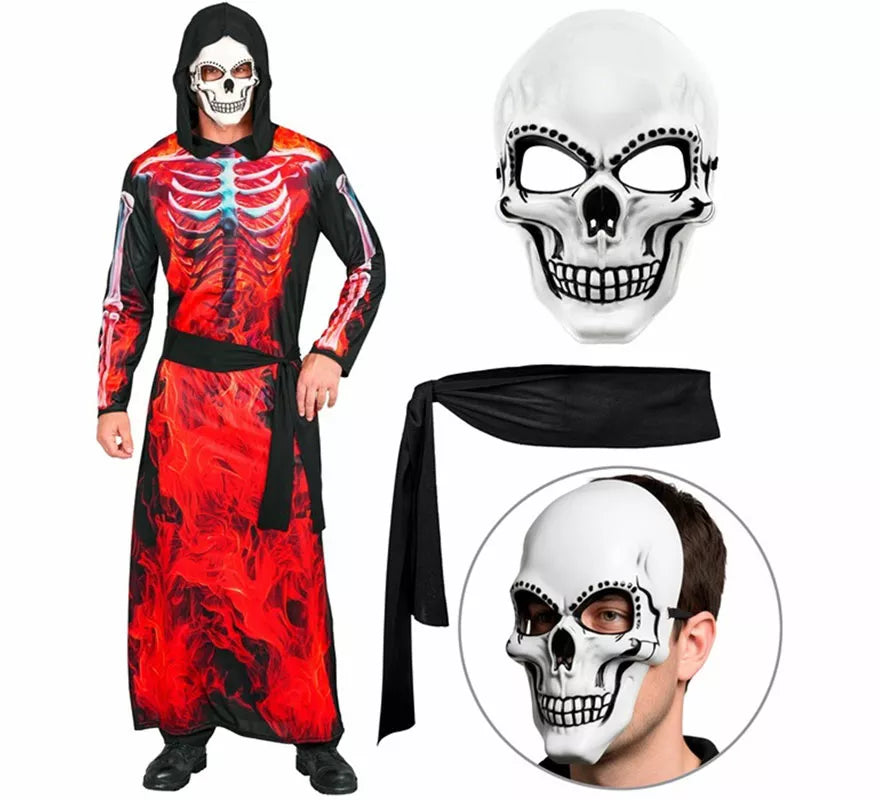 Translation missing: it.Disfraz de la Muerte Ardiente para hombre