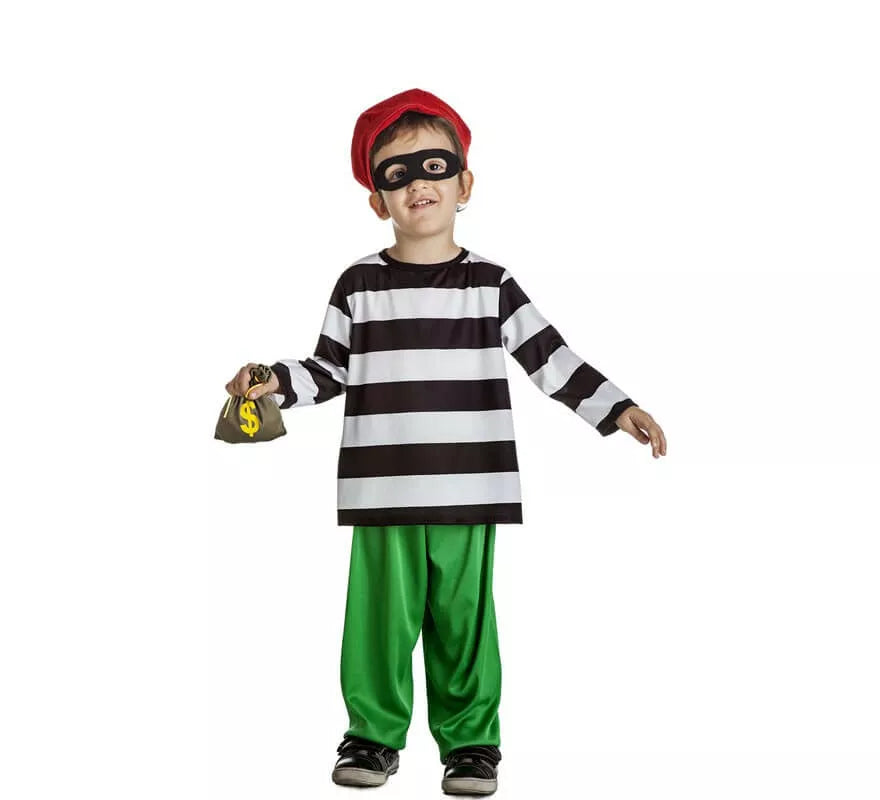 Translation missing: it.Disfraz de Ladrón Enmascarado para niño y bebé