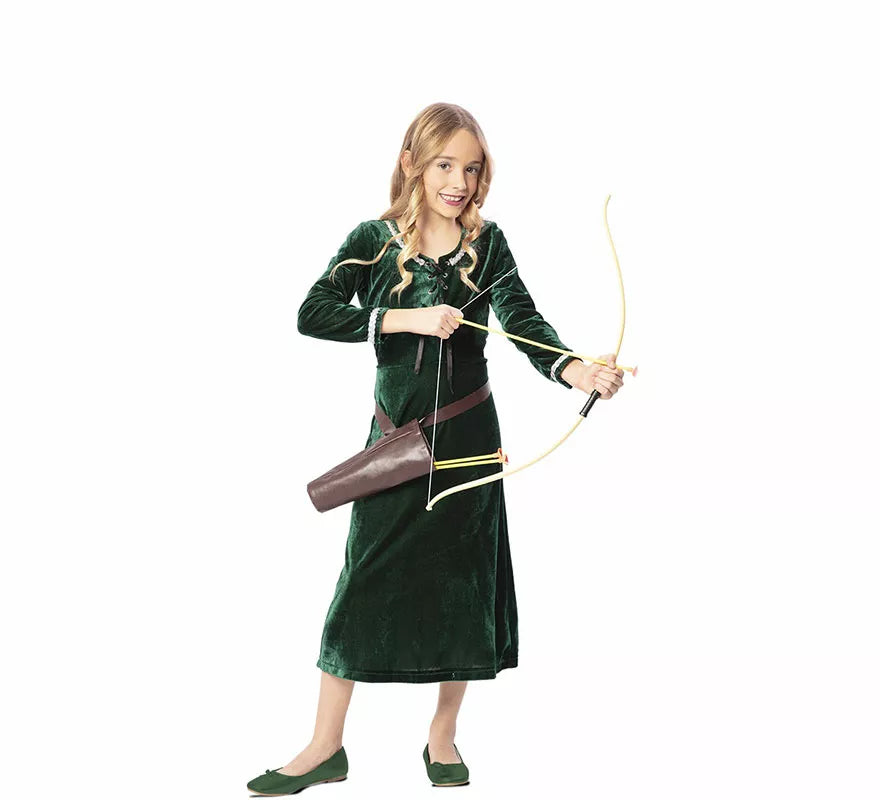 Translation missing: it.Disfraz de Lady Marian de Robin Hood para niña