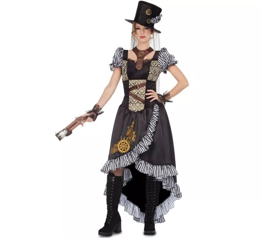 Translation missing: es.Disfraz de Lady Steampunk para mujer