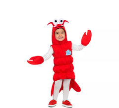 Costume da aragosta o granchio di fiume per neonati e bambini