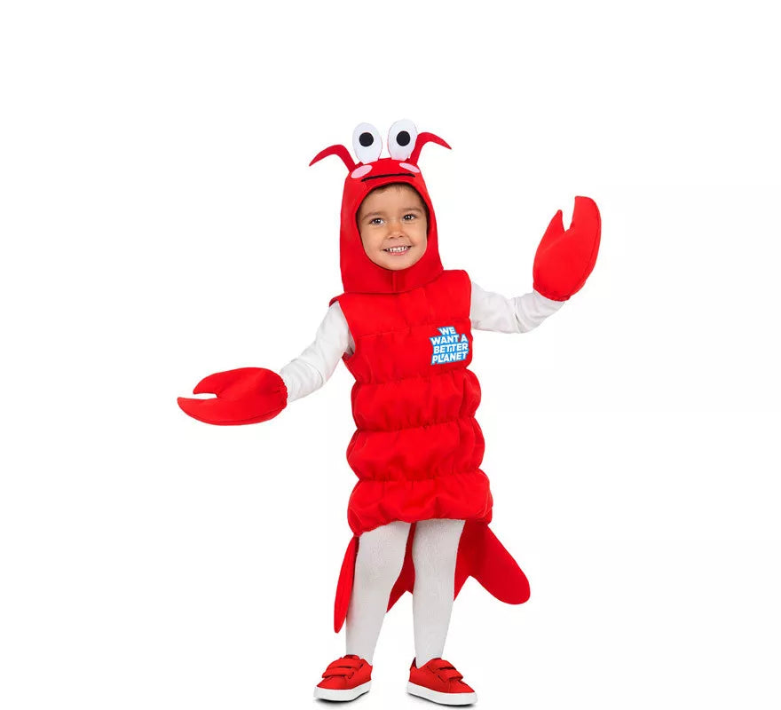 Translation missing: es.Disfraz de Langosta o Cangrejo de Río para bebé y niños