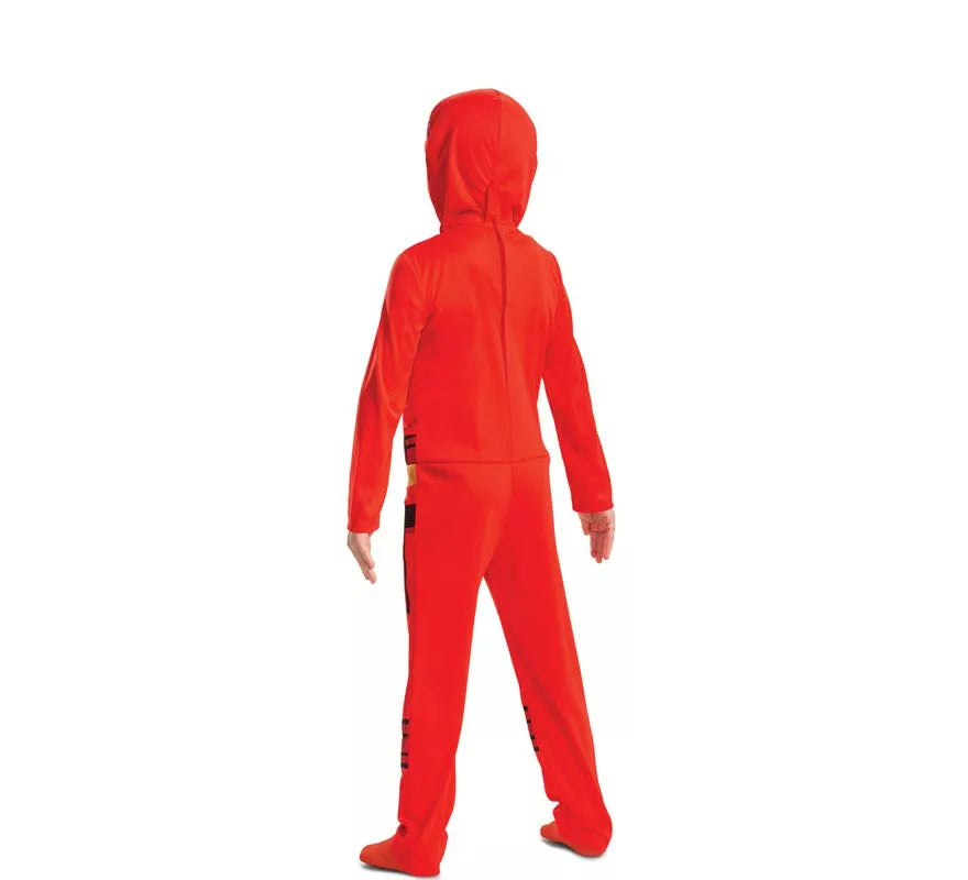 Translation missing: it.Disfraz de Lego Ninjago rojo Kai Kai para niños
