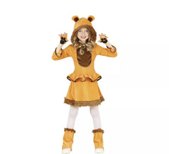 Costume da leone per bambina