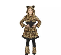 Costume da leopardo per bambina