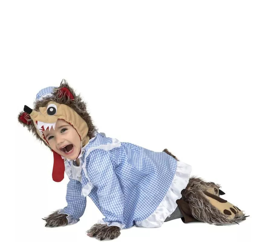 Translation missing: es.Disfraz de Lobito con pijama para bebé