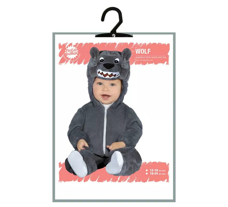 Translation missing: es.Disfraz de Lobo gris Baby para bebés