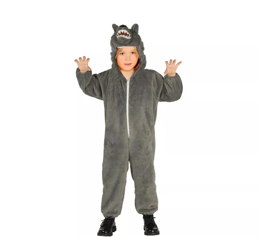 Translation missing: it.Disfraz de Lobo gris para niños