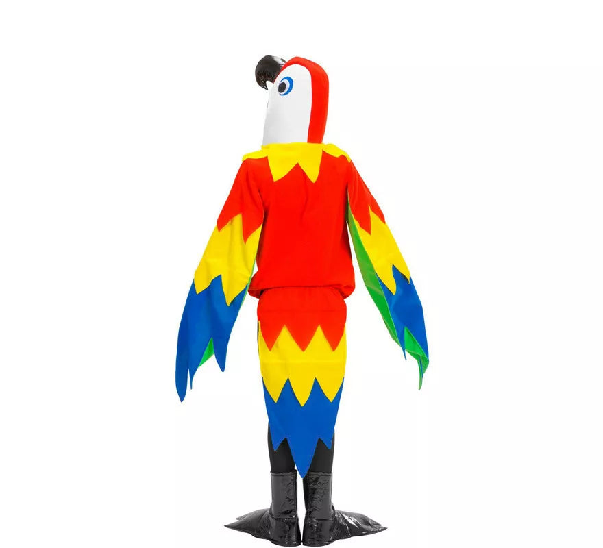 Disfraz de Loro Colorido para niño