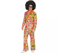 Disfraz de los años 60 Fashion naranja para hombre