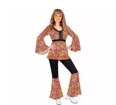 Costume da gocce di fiori anni '60 per donna