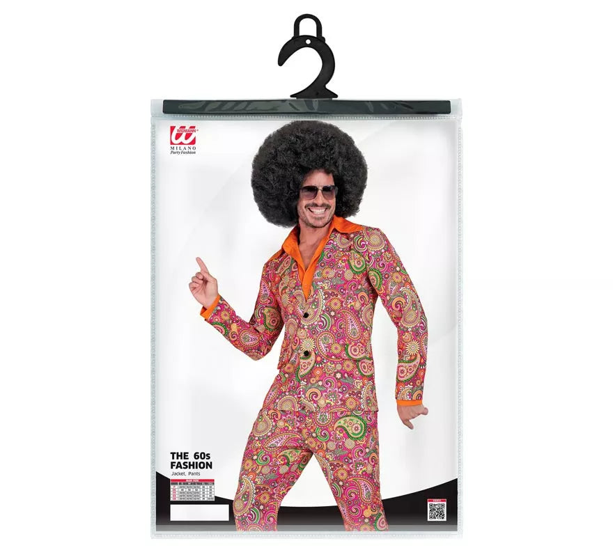 Translation missing: it.Disfraz de los años 60 Paisley para hombre