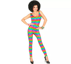 Costume Onde Anni '70 Multicolor per Donna