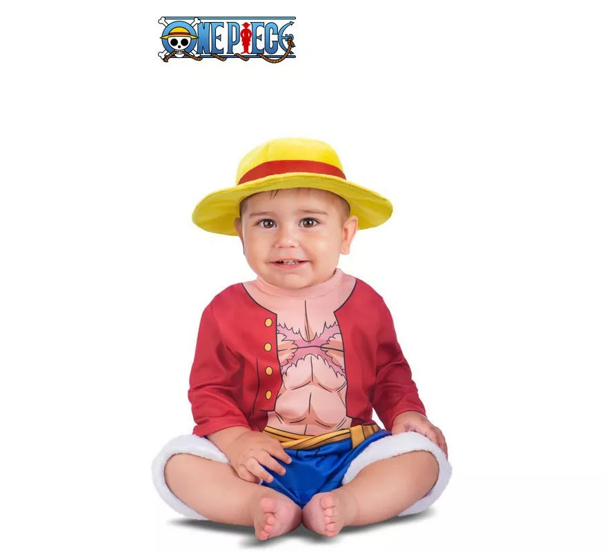 Translation missing: es.Disfraz de Luffy de One Piece para bebé