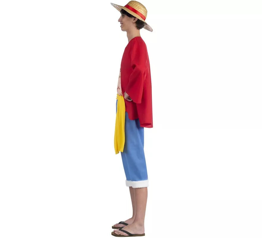 Translation missing: it.Disfraz de Luffy de One Piece para hombre