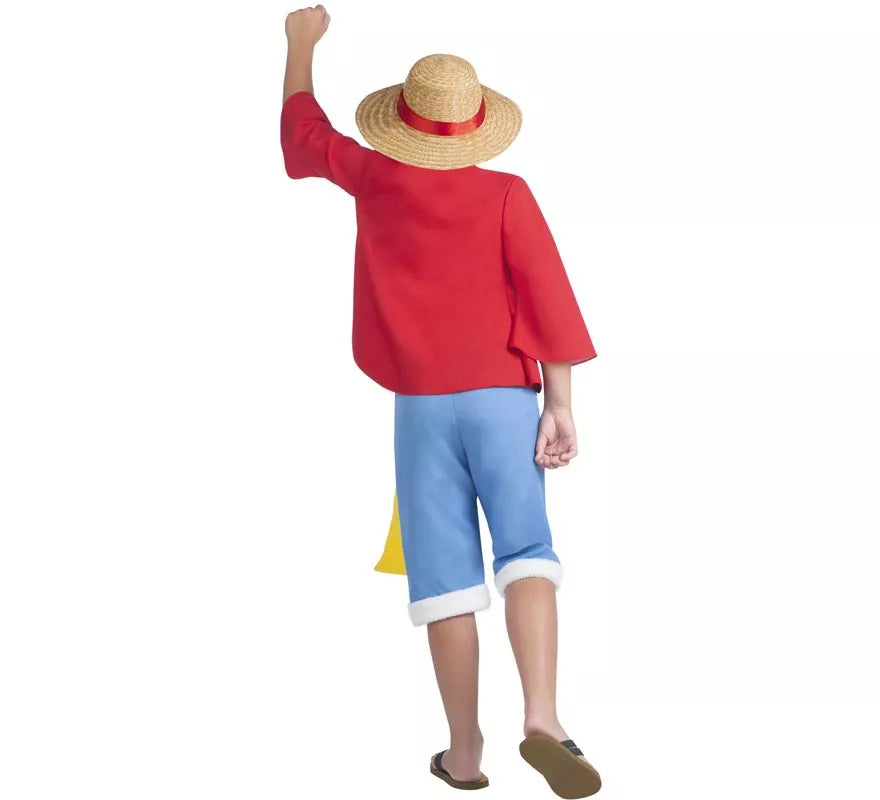 Translation missing: it.Disfraz de Luffy de One Piece para niño
