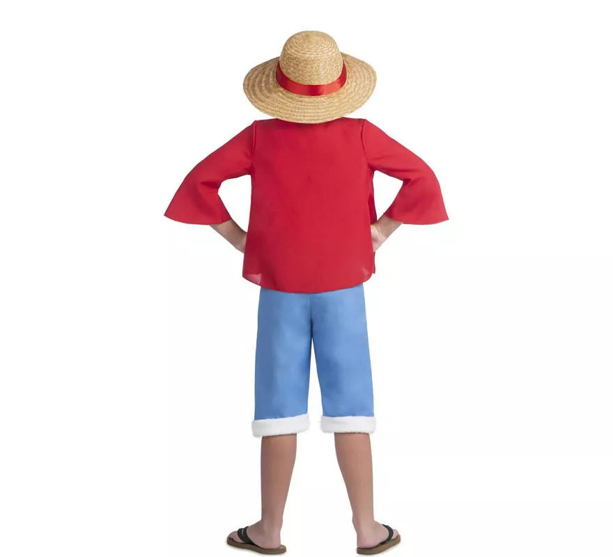 Translation missing: it.Disfraz de Luffy de One Piece para niño