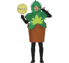 Costume da vaso di marijuana per uomo