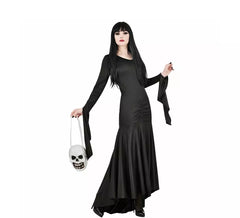 Disfraz de Madre Tenebrosa con Bolsa Calavera para mujer