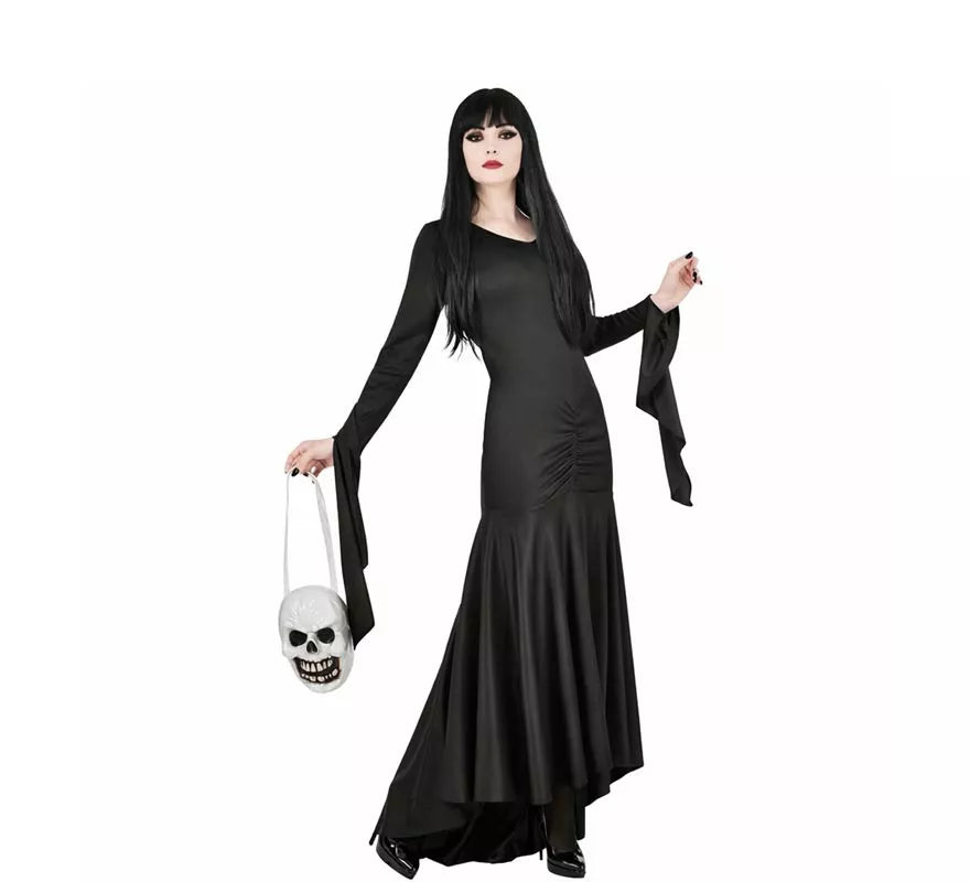 Translation missing: it.Disfraz de Madre Tenebrosa con Bolsa Calavera para mujer