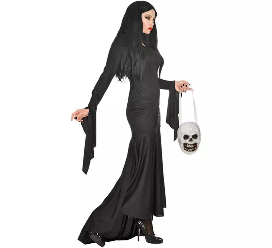 Translation missing: es.Disfraz de Madre Tenebrosa con Bolsa Calavera para mujer