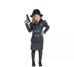 Costume Mafiosa per bambina