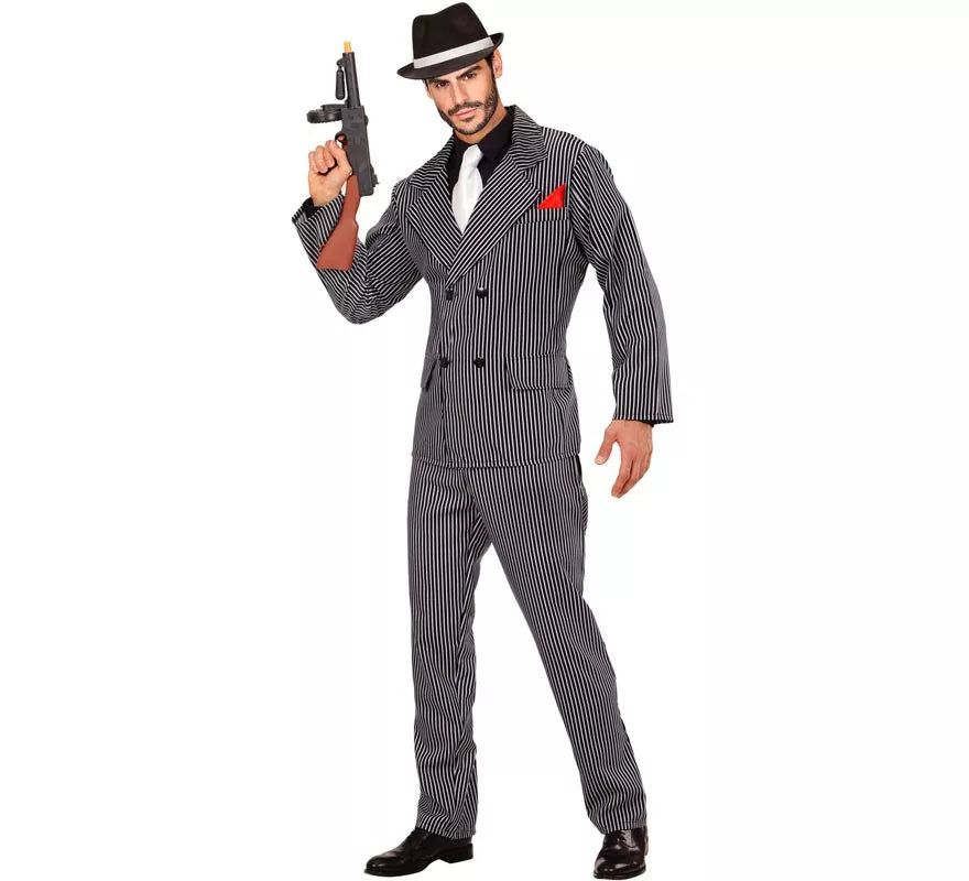 Translation missing: it.Disfraz de Mafioso en traje elegante para hombre