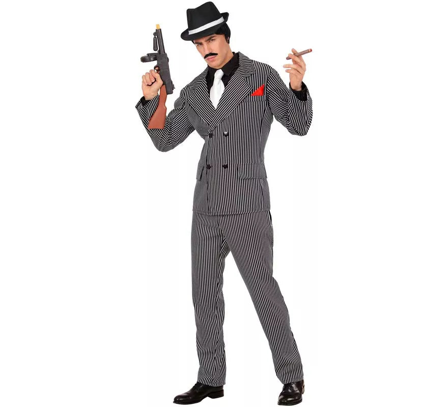 Translation missing: it.Disfraz de Mafioso en traje elegante para hombre