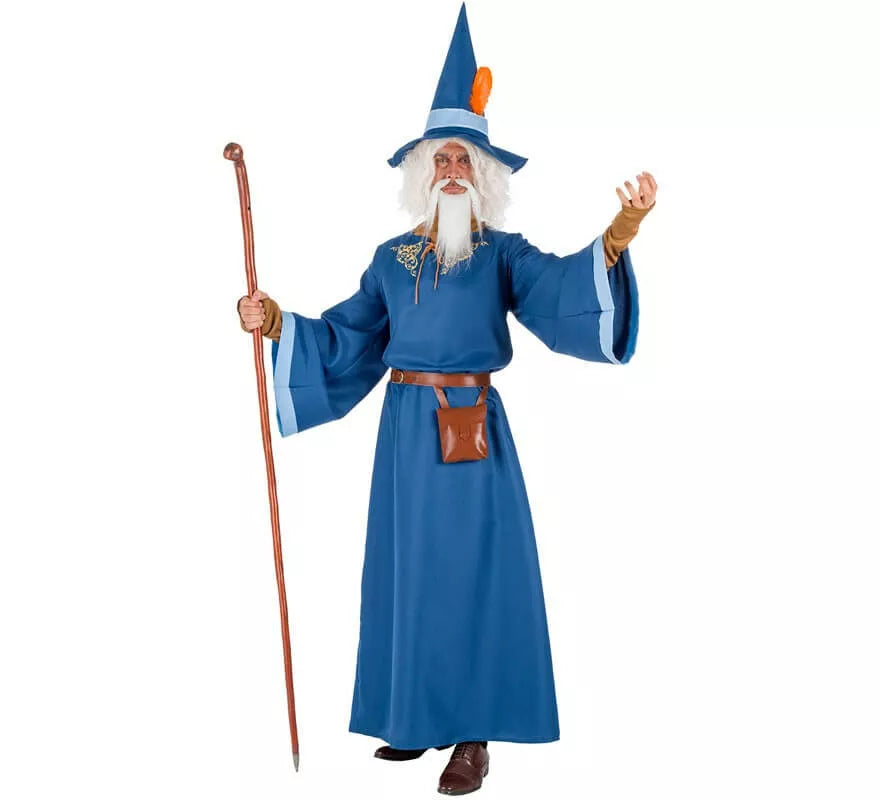 Translation missing: it.Disfraz de Mago Azul para hombre