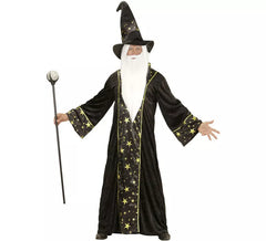 Costume da mago Dark Fantasy per uomo