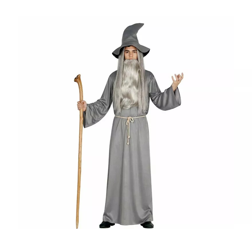 Translation missing: it.Disfraz de Mago Gandalf el gris para hombre