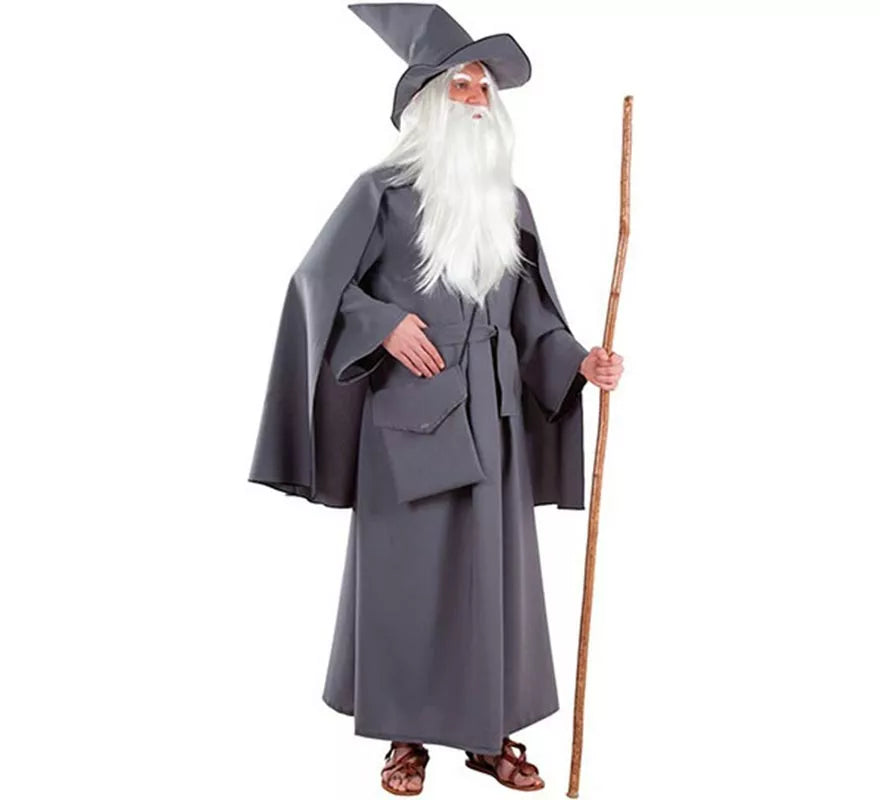 Disfraz de Mago Gris para hombre