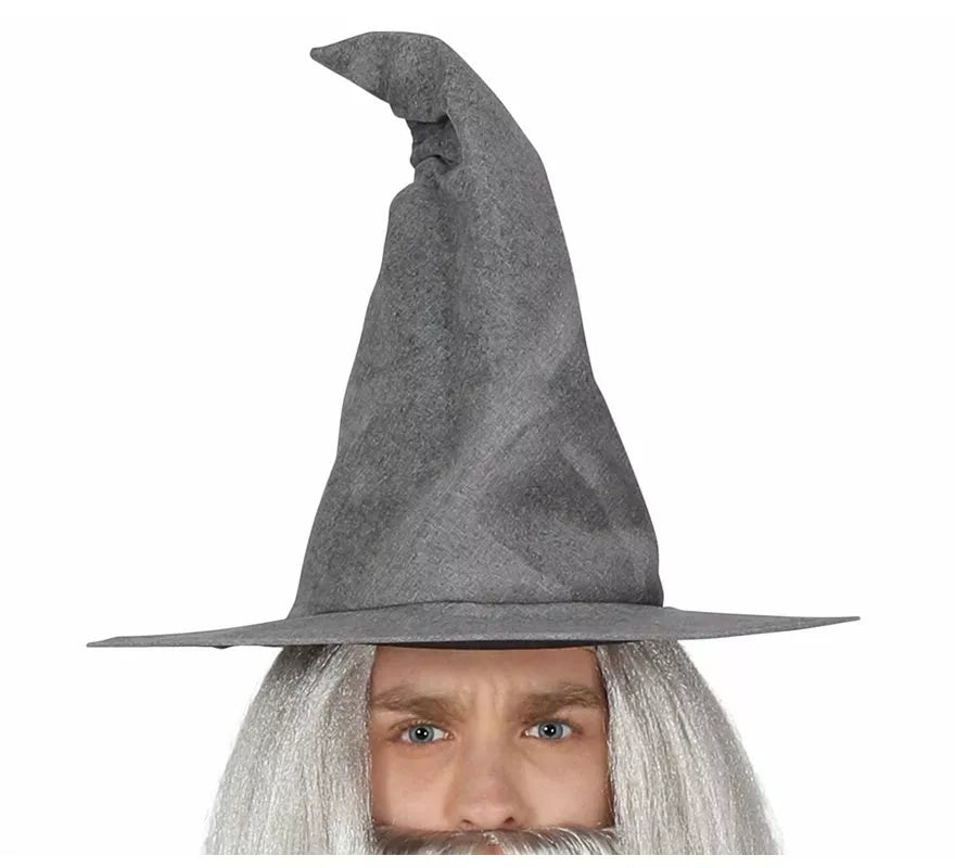 Disfraz de Mago gris para hombre