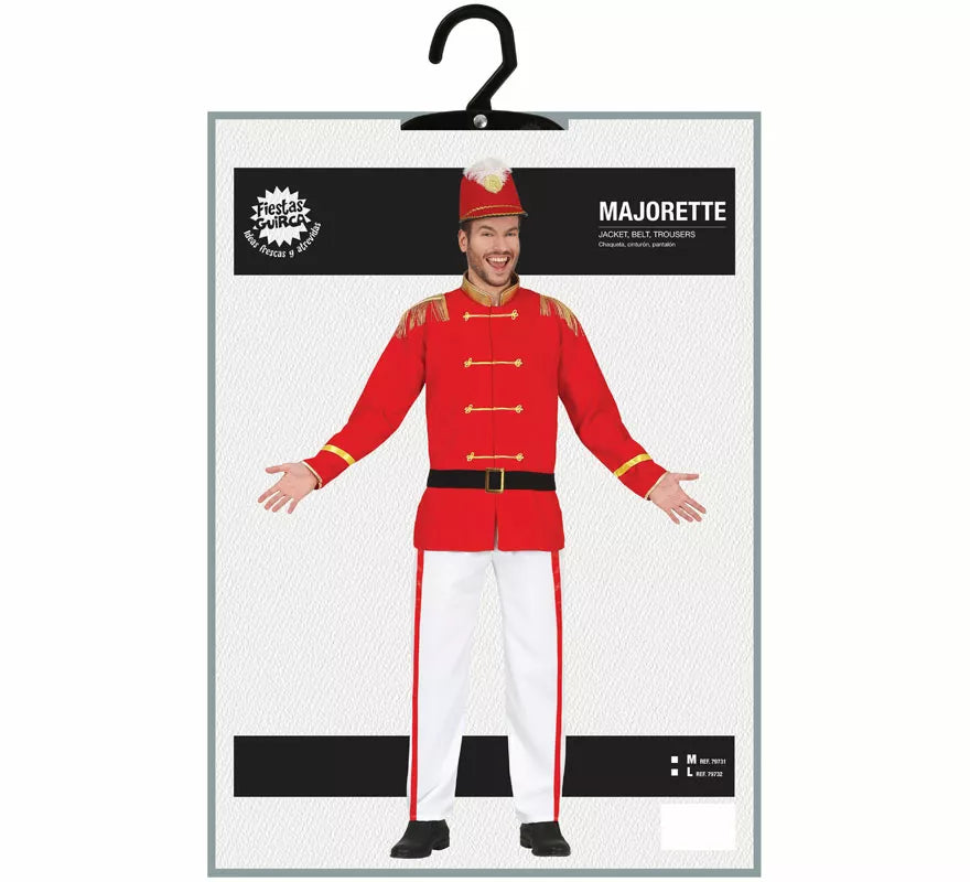 Translation missing: it.Disfraz de Majorette o Soldadito de Plomo para hombre