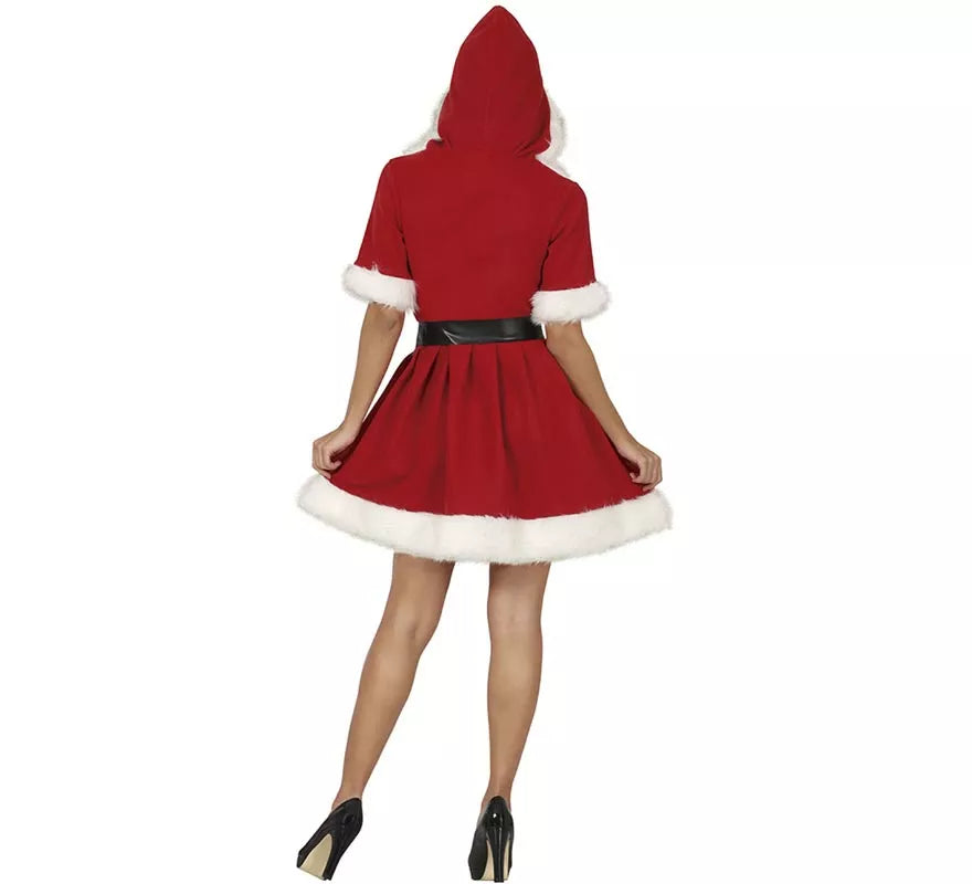Translation missing: it.Disfraz de Mamá Noel con capucha para mujer
